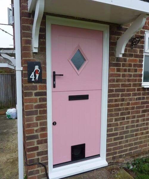 pink stable door