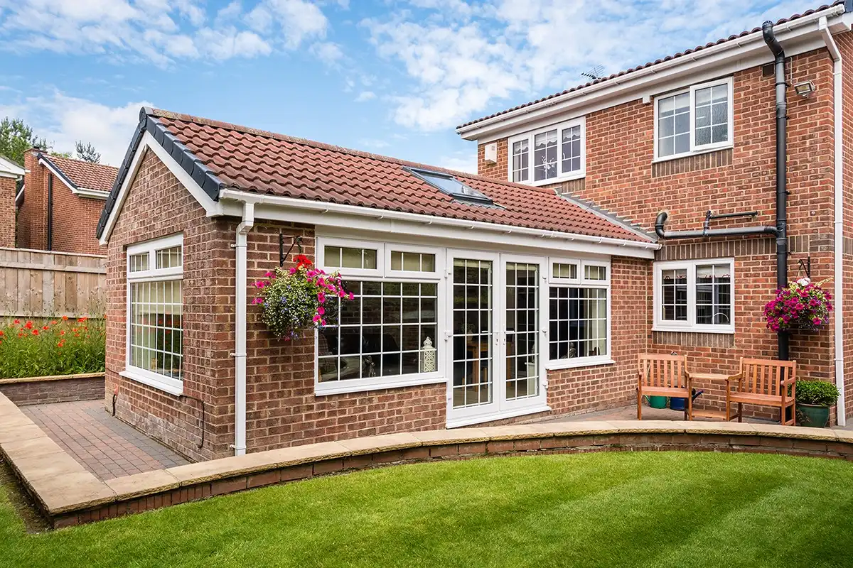 roofed conservatory
