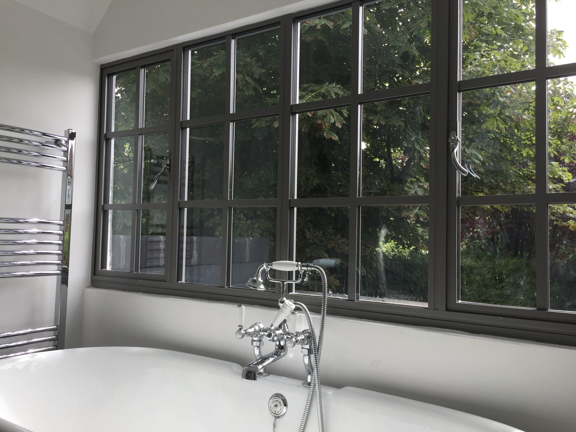 aluco steel look aluminium windows