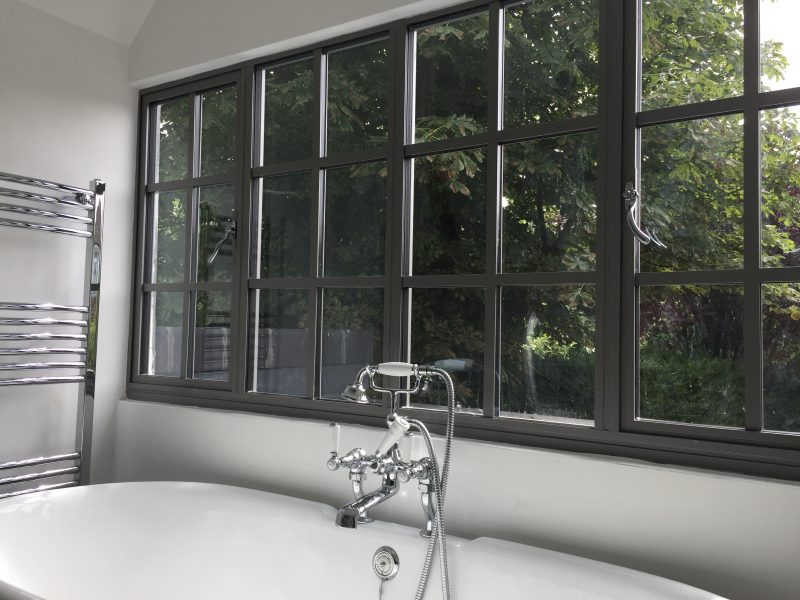 aluco steel look aluminium windows