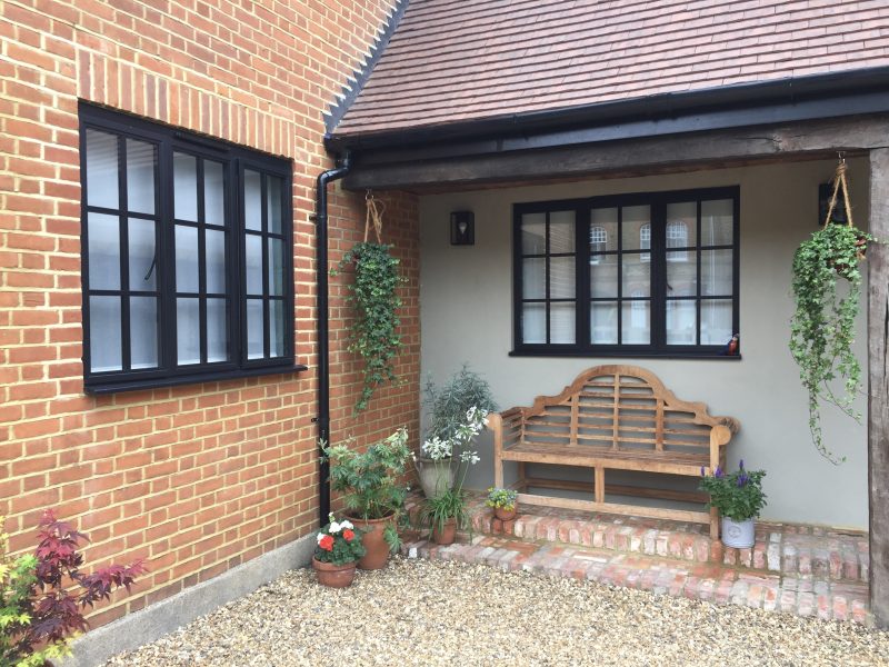 aluco steel look aluminium windows