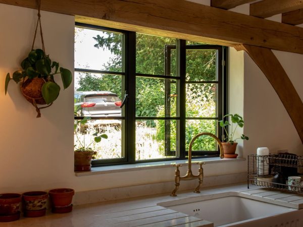 aluco steel look aluminium windows